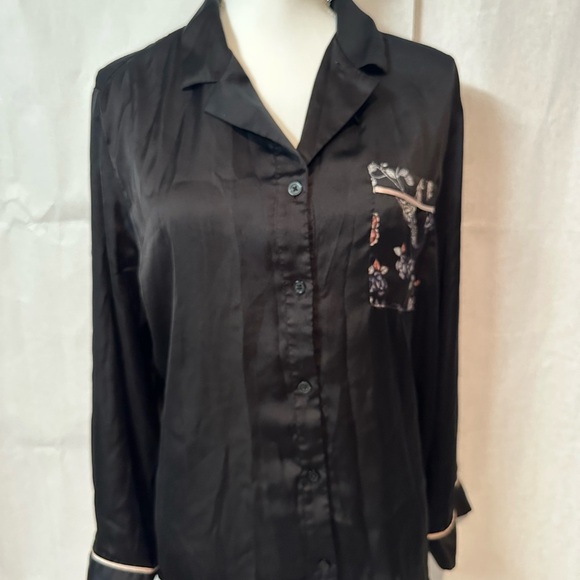 Apt. 9 Black Satin Sleepwear - Picture 9 of 10